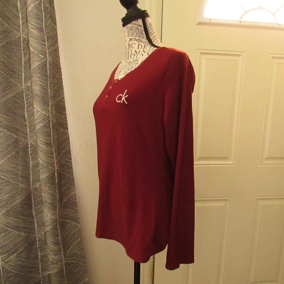 Calvin Klein Long Sleeve Top - Picture 3 of 5